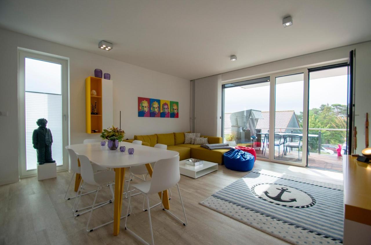 Albert-Inn-Glowe - Barrierefrei & 3 Schlafzimmer & Coworking & Strandkorb-Saisonal & Sauna Im Haus & Fahrraeder Buitenkant foto
